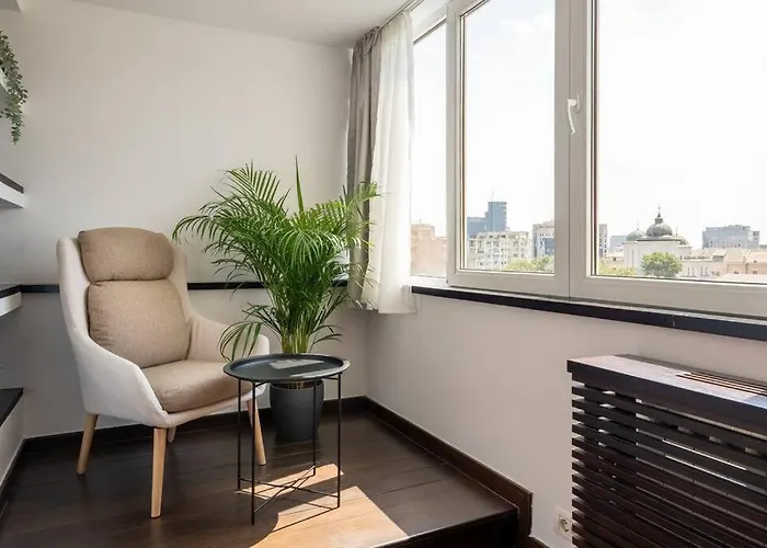 Superb Views 3br Duplex - 4 Balconies + Parking * Бухарест