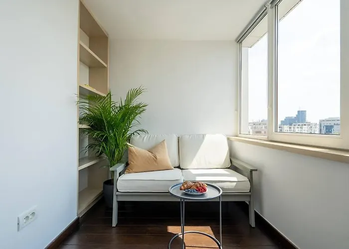 Superb Views 3br Duplex - 4 Balconies + Parking דירה *